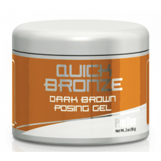 Quick Bronze Dark Brown Posing Gel (2 fl. oz.)