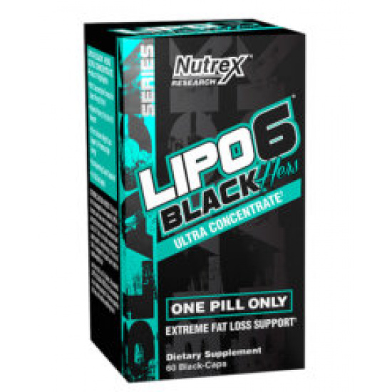 Lipo 6 Black Hers Ultra Concentrate (60 black caps)