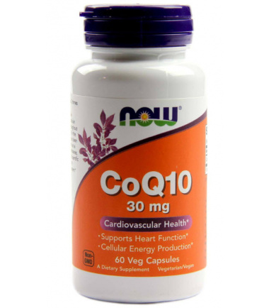 NOW Foods CoQ10 30mg (60 Capsules)
