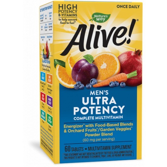 Alive! Men's Ultra Potency (60's)